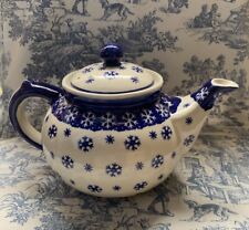 Teapot boleslawiec polish for sale  Lake Forest