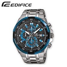 Relógio masculino Casio Edifice Efr-539D-1A2V cronógrafo quartzo preto/azul presente celebridade comprar usado  Enviando para Brazil
