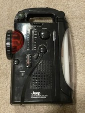 JEEP Utility AM FM Rádio Multifuncional 10 em 1 Lanterna de Emergência Bússola Funciona! comprar usado  Enviando para Brazil