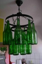 Hängelampe flaschen design gebraucht kaufen  Petersberg, Wettin-Löbejün
