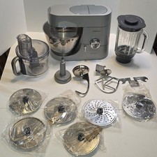 Kenwood Chef Titanium KMC010 750W Suporte Mixer com Acessórios Liquidificador Processador  comprar usado  Enviando para Brazil