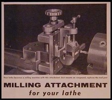 Milling machine attachment for sale  Diamond Point
