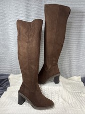 Brown faux suede for sale  SOUTHEND-ON-SEA