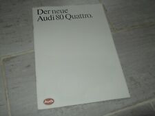 Catalogue brochure audi d'occasion  Mitry-Mory