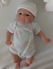Vollsilikonbaby mädchen puppe gebraucht kaufen  Pforzheim