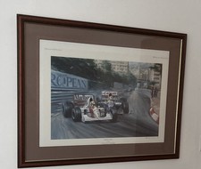 Ayrton senna print for sale  AYLESBURY