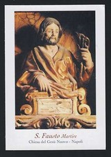 Santino holy card usato  Torano Castello