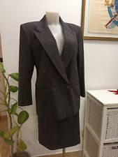 Tailleur gessato lana usato  Milano