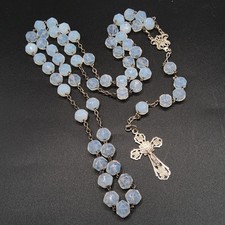 Grand chapelet argent d'occasion  Montbrison