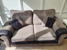 Seater grey black for sale  COVENTRY