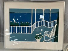 Vintage framed print for sale  PRESTON