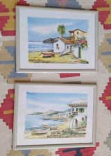Framed watercolour paintings for sale  SWANSEA
