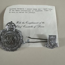 Rare devon constabulary for sale  BUSHEY