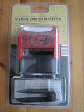 Textstempel zeilen zum gebraucht kaufen  Munster