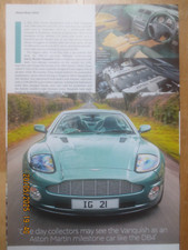 Relatórios Aston Martin Virage & Vantage 1992, V8 Vantage, DB5 e Lagonda Vignale comprar usado  Enviando para Brazil