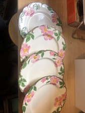 Usado, Pratos de jantar vintage franciscano DESERT ROSE 10 1/2" Johnson Bros England (lote de 4) comprar usado Usado, Pratos de jantar vintage franciscano DESERT ROSE 10 1/2" Johnson Bros England (lote de 4) comprar usado  Enviando para Brazil