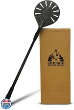 Forno de tijolos Chicago virando casca de pizza perfurada - 7" diâmetro - 35" no geral  comprar usado  Enviando para Brazil
