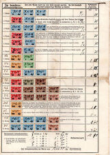 Alemanha.Arbeit-Urlaubskarten 1939 Receitas Era Nazista.Beitragsmarken.Fiskalmarken comprar usado  Enviando para Brazil