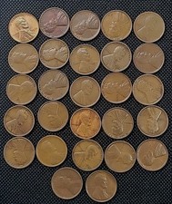 Usado, Lote de 27 moedas de 1 centavo Lincoln Wheat 1909 - 1933 comprar usado  Enviando para Brazil