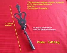 Ancienne poignee clenche d'occasion  Poitiers