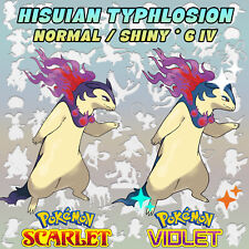 POKEMON VIOLETA ESCARLATE ⚡ HISUIAN TYPHLOSION ⚡ BRILHANTE/NORMAL ✨6 IV ✨ MARCA ALFA comprar usado  Enviando para Brazil