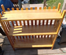 Solid oak bookshelf for sale  Joplin
