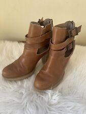 Bottines talons cuir d'occasion  Francheville