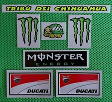  KIT CAPACETE VALENTINO ROSSI CONJUNTO DECALQUE ADESIVO VISEIRA DECALQUE DUCATI 2011 comprar usado  Enviando para Brazil