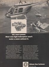 Usado, Aviation Magazine Print - Allison Model 250 Turbine and Bell Jet Ranger (1972) comprar usado  Enviando para Brazil