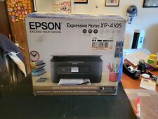 Nueva impresora de inyección de tinta todo en uno inalámbrica Epson Expression Home XP-4105 sin tinta, usado segunda mano  Embacar hacia Argentina