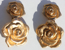 Boucles oreilles vintage d'occasion  Elliant
