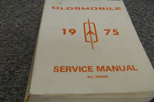 1975 Oldsmobile Custom Cruiser Station Wagon Shop Manual de Serviço de Reparo comprar usado  Enviando para Brazil