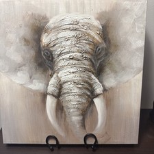 Elephant painting wall for sale  Brevard