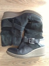 Ecco black ankle for sale  POULTON-LE-FYLDE