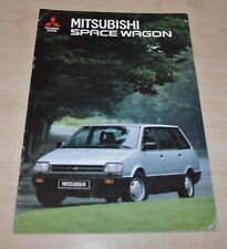Folheto 1988 Mitsubishi Space Wagon Prospekt Bélgica comprar usado  Enviando para Brazil