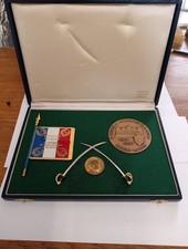 Plaquette drapeau balme d'occasion  Magny-en-Vexin