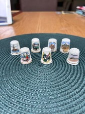Ceramic european thimbles for sale  STOURBRIDGE