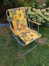 Vintage chair floral for sale  LEEDS