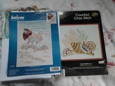 Seashells cross stitch for sale  PLYMOUTH