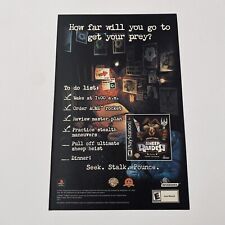Sheep Raider PS1 raro pôster promocional jogo PlayStation anos 2000 anúncio impresso Sony comprar usado  Enviando para Brazil
