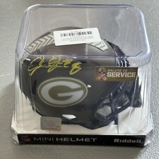 Usado, Mini capacete Beckett Josh Jacobs Green Bay Packers assinado serviço saudação certificado de autenticidade automático comprar usado  Enviando para Brazil