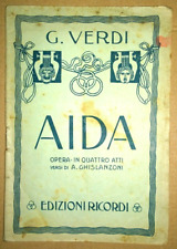 Libretto opera verdi usato  Italia