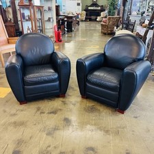 Pair black leather for sale  ORMSKIRK