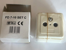 Antennendose aufputz stecker gebraucht kaufen  Duisburg