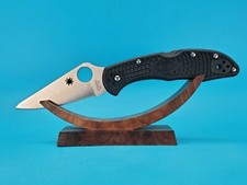 Spyderco delica plain for sale  Holt