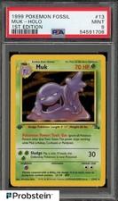 1999 Pokemon Fossil 1ª Edição #13 Muk Holo PSA 9 Estado perfeito, usado comprar usado  Enviando para Brazil