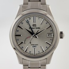 Grand Seiko Elegance Collection Spring Drive GMT, Ref SBGE225, Aço St, Prata, usado comprar usado  Enviando para Brazil