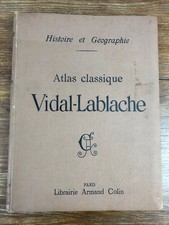 Vidal lablache atlas d'occasion  Villers-lès-Nancy