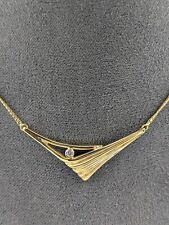 Neuwertiges gold collier gebraucht kaufen  Höxter