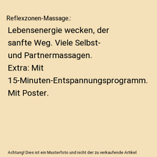Reflexzonen massage lebensener gebraucht kaufen  Trebbin